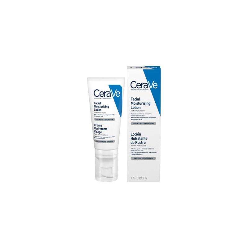 CERAVE FACIAL MOISTURISING LOTION NORMAL DRY 52ML