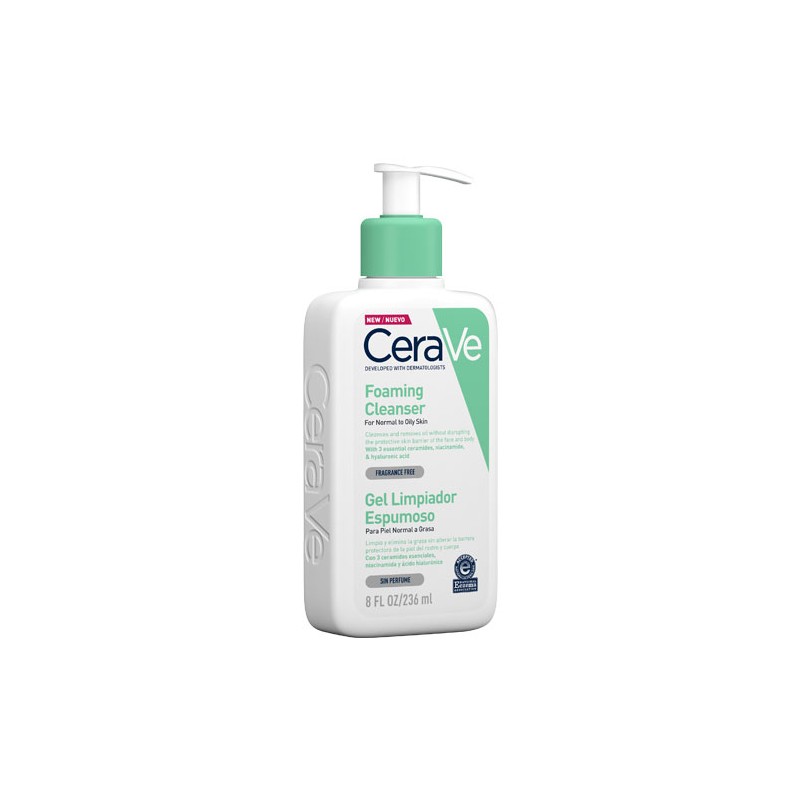 CERAVE FOAMING CLEANSER NORMAL TO DRY SKIN 236ML