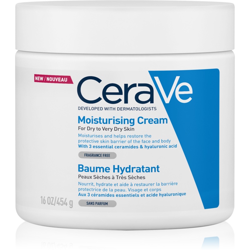 CERAVE MOISTURISING CREAM DRY VERY DRY SKIN 454G