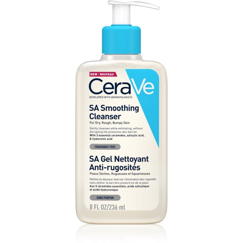 CERAVE SA SMOOTHING CLEANSER DRY ROUGH BUMPY 236ML
